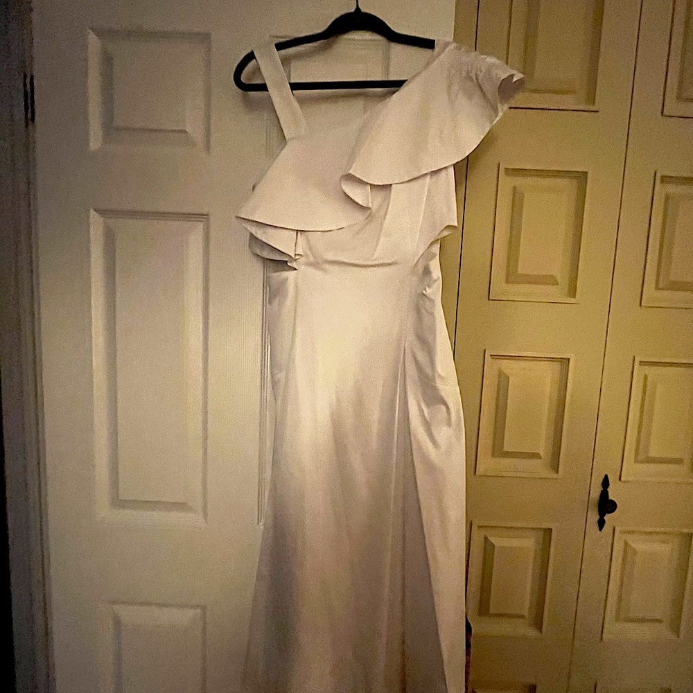 Veronica Beard White Size 8 Beilla dress